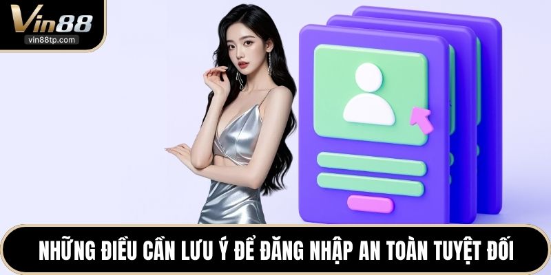 Những điều cần lưu ý để đăng nhập an toàn tuyệt đối