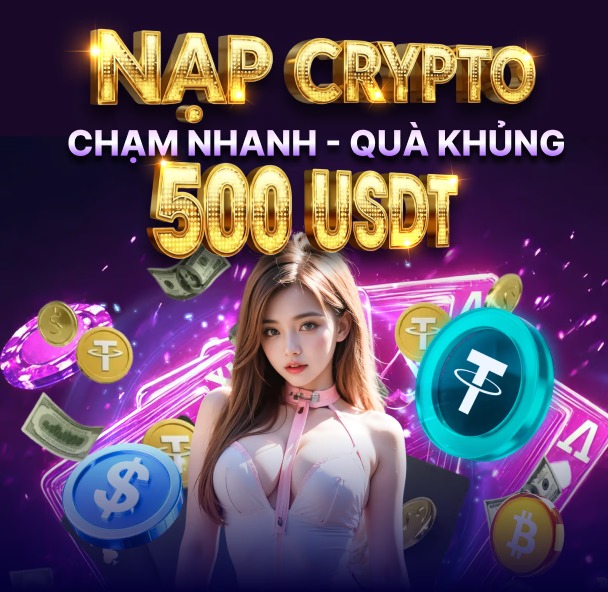 Nạp Crypto 500 USDT